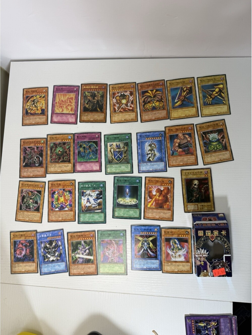Vintage ZZ少年館 / ZCG Yu-Gi-Oh Style Card Collection 26 Cards + Original Box FAKE
